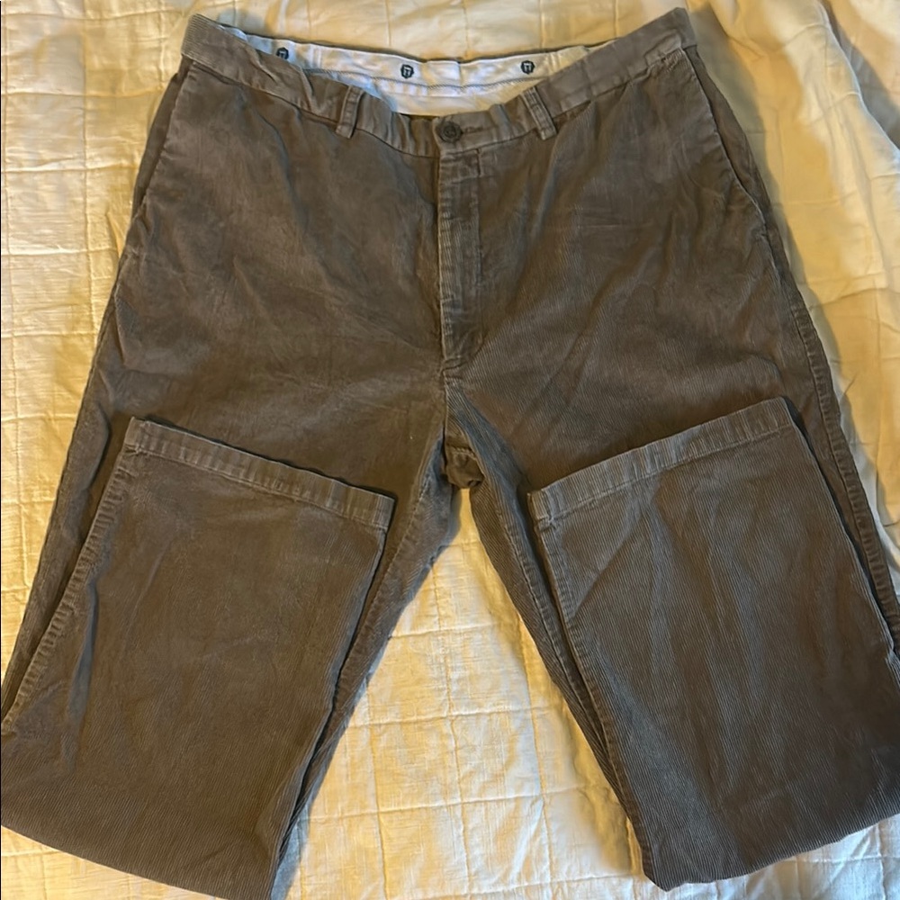 Men's Corduroy Pants - Brown